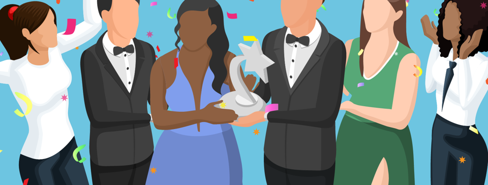 Woman winner