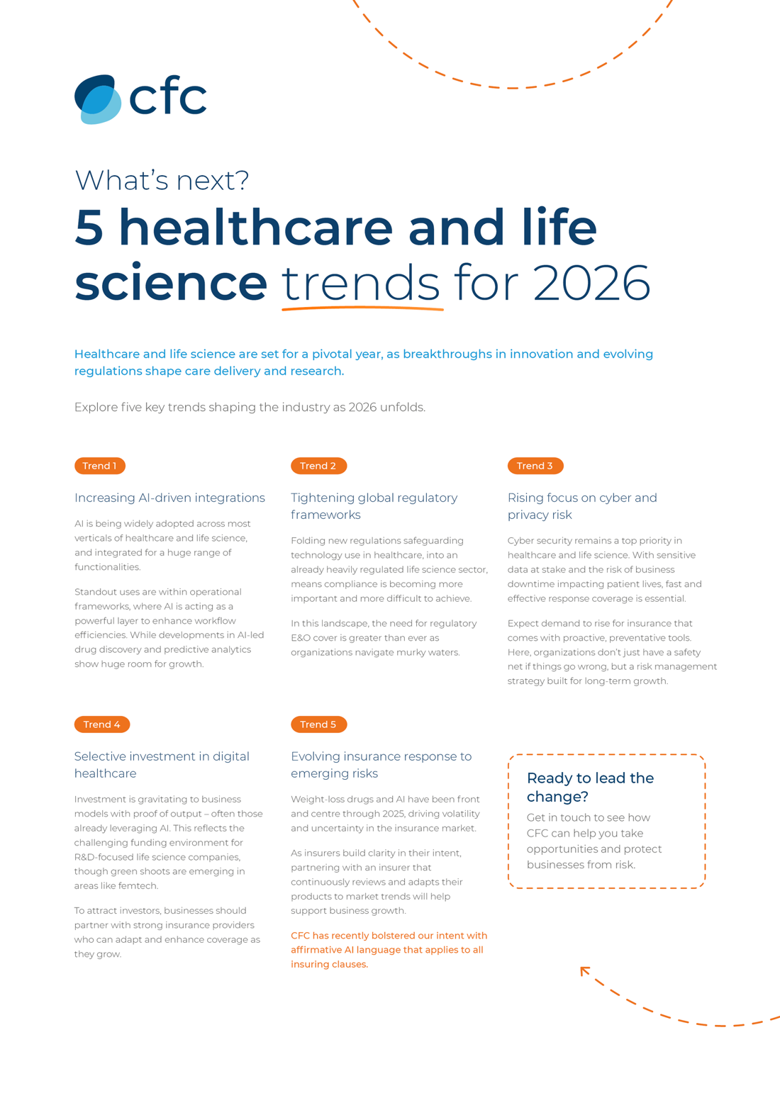 What's next? 5 healthcare and life science trends for 2026