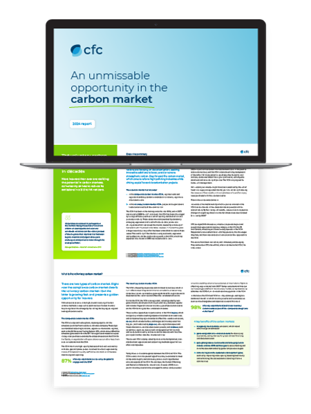 Carbon insurance: An unmissable opportunity